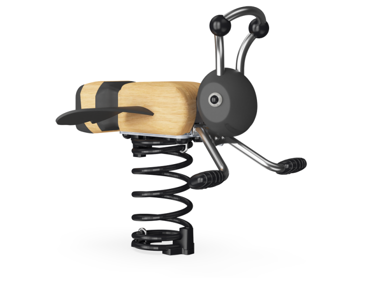 Wipkip in de vorm van een bij