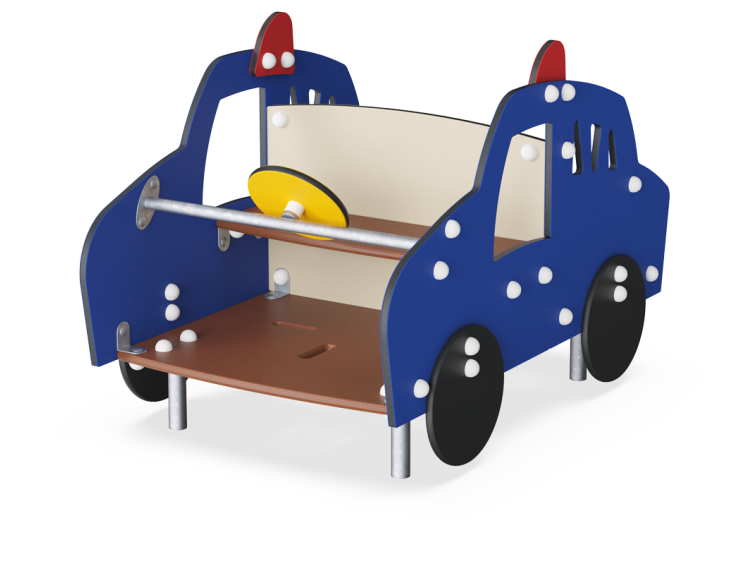 Speeltoestel in de vorm van een politieauto