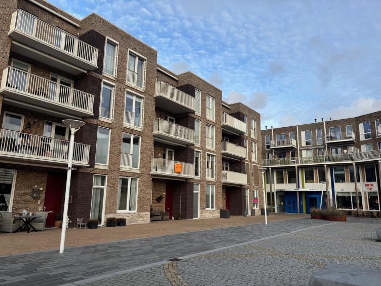 Straatbeeld in Zandvoort