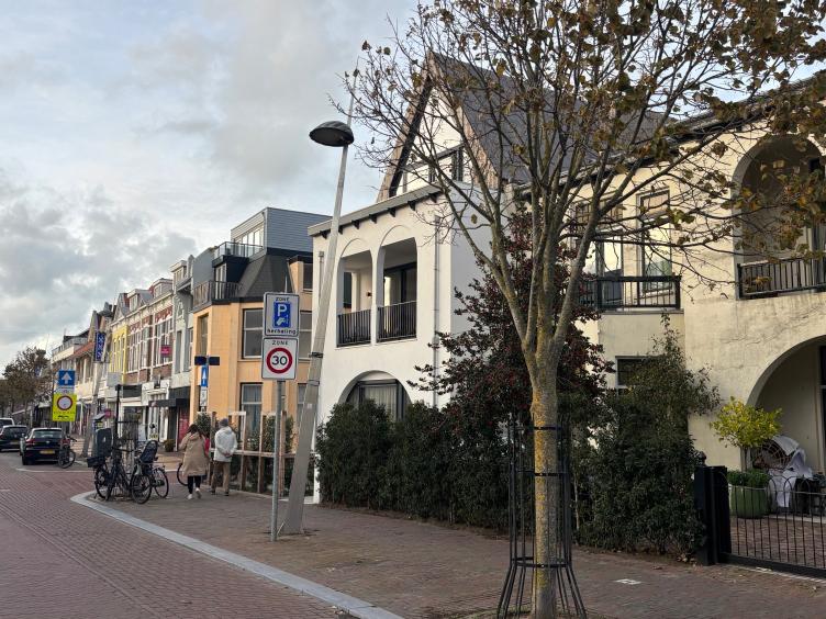 Straatbeeld in Zandvoort