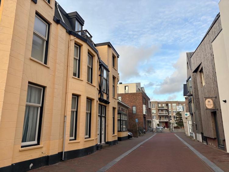 Straatbeeld in Zandvoort