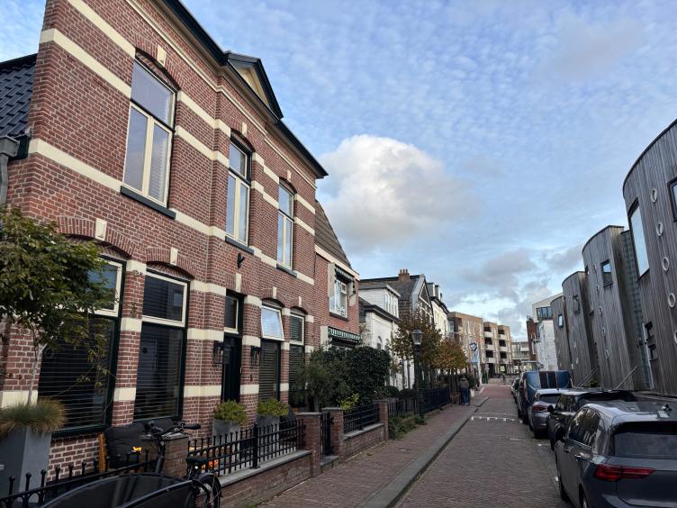 Straatbeeld in Zandvoort
