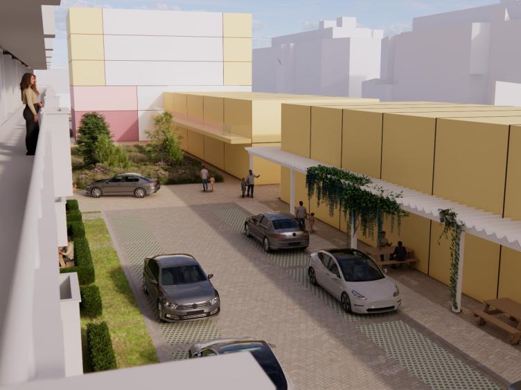 Schets 2 woningbouw Passagegebied