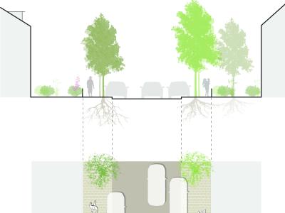 Treubstraat 1 bestaande situatie
