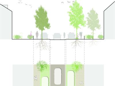 Treubstraat 1 nieuwe situatie