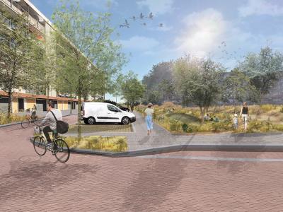 Deelgebied 7 vanuit Celsiusstraat impressie