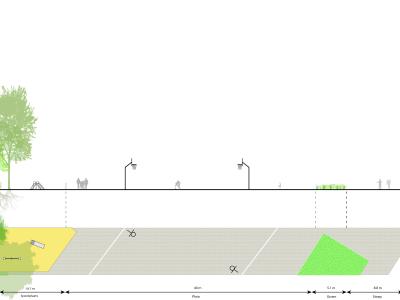 Profielen_Deelgebied_4_Speelplein_Flemingstraat_bestaande_situatie