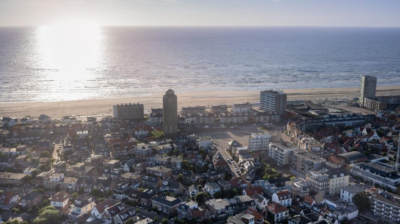 Luchtfoto van Zandvoort