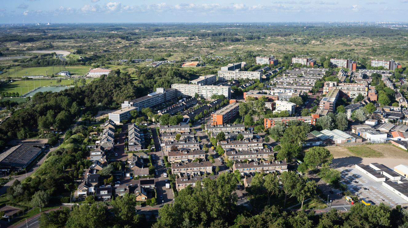 Luchtfoto van Nieuw-Noord