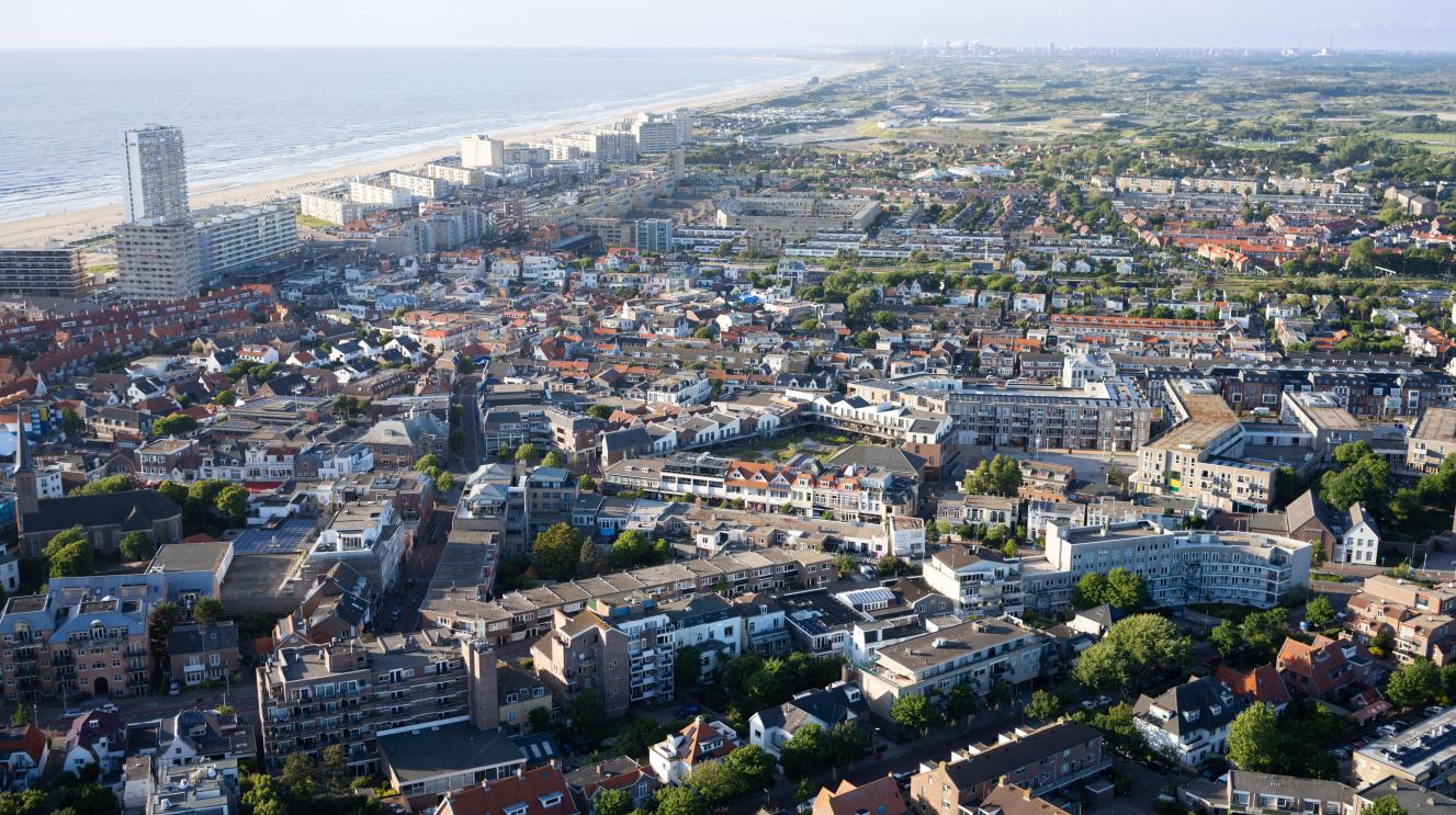 luchtfoto zandvoort