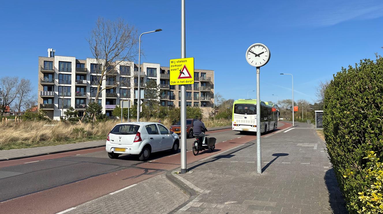 De klok aan de Sophiaweg