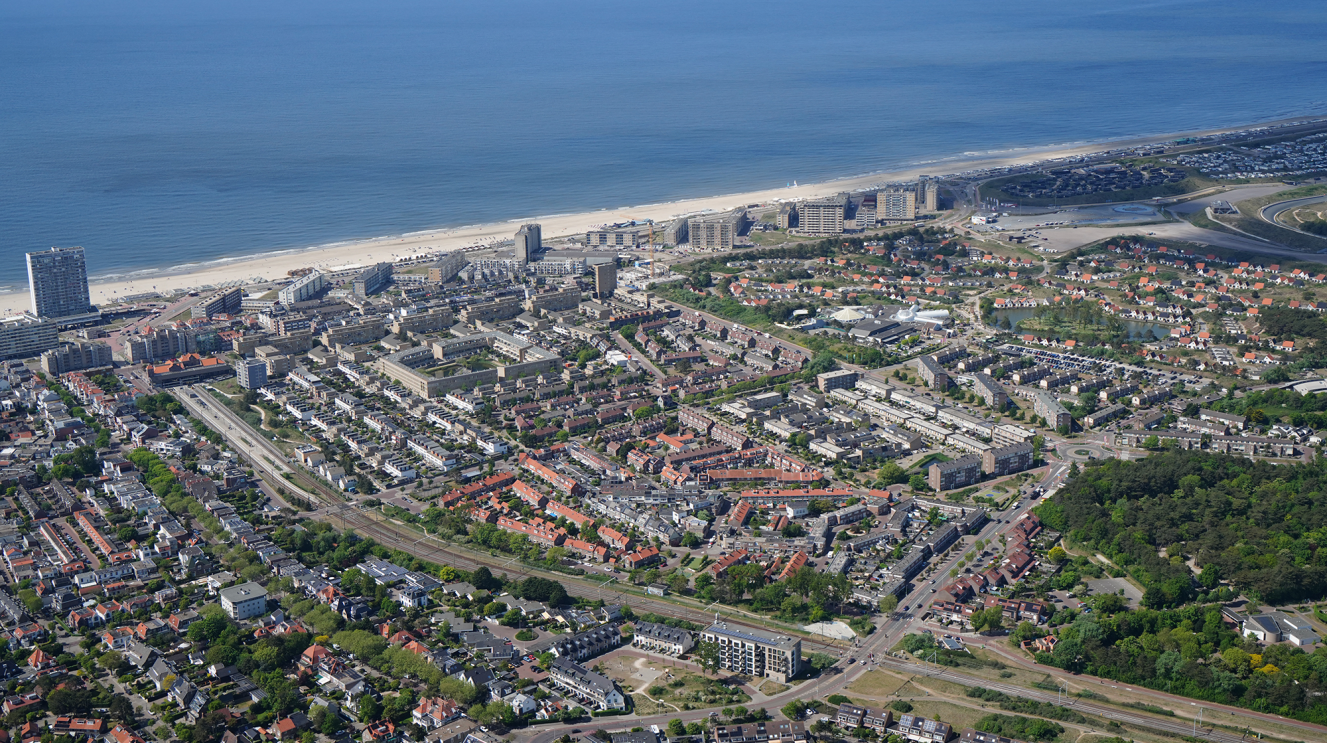 Luchtfoto van Zandvoort 