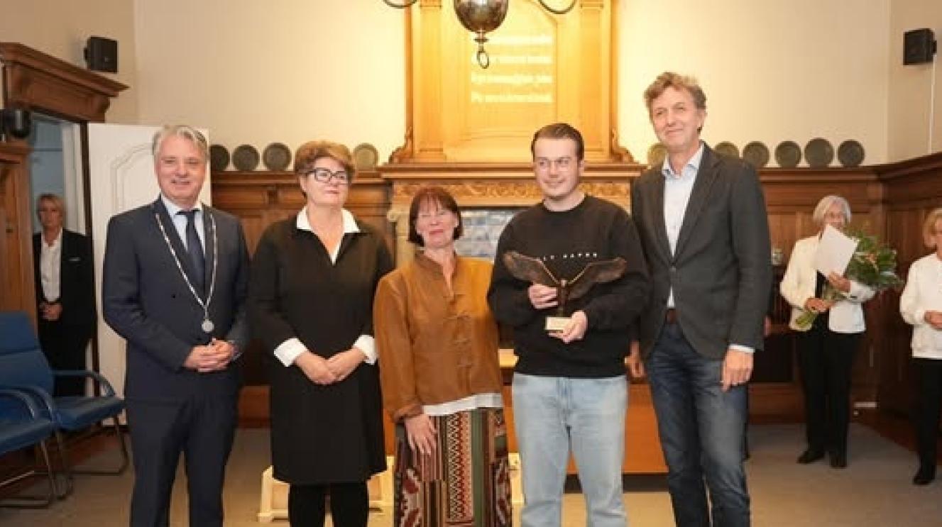 De winnaar van de Niek Meijer prijs 2024