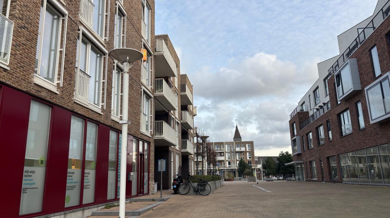Straatbeeld in centrum van Zandvoort