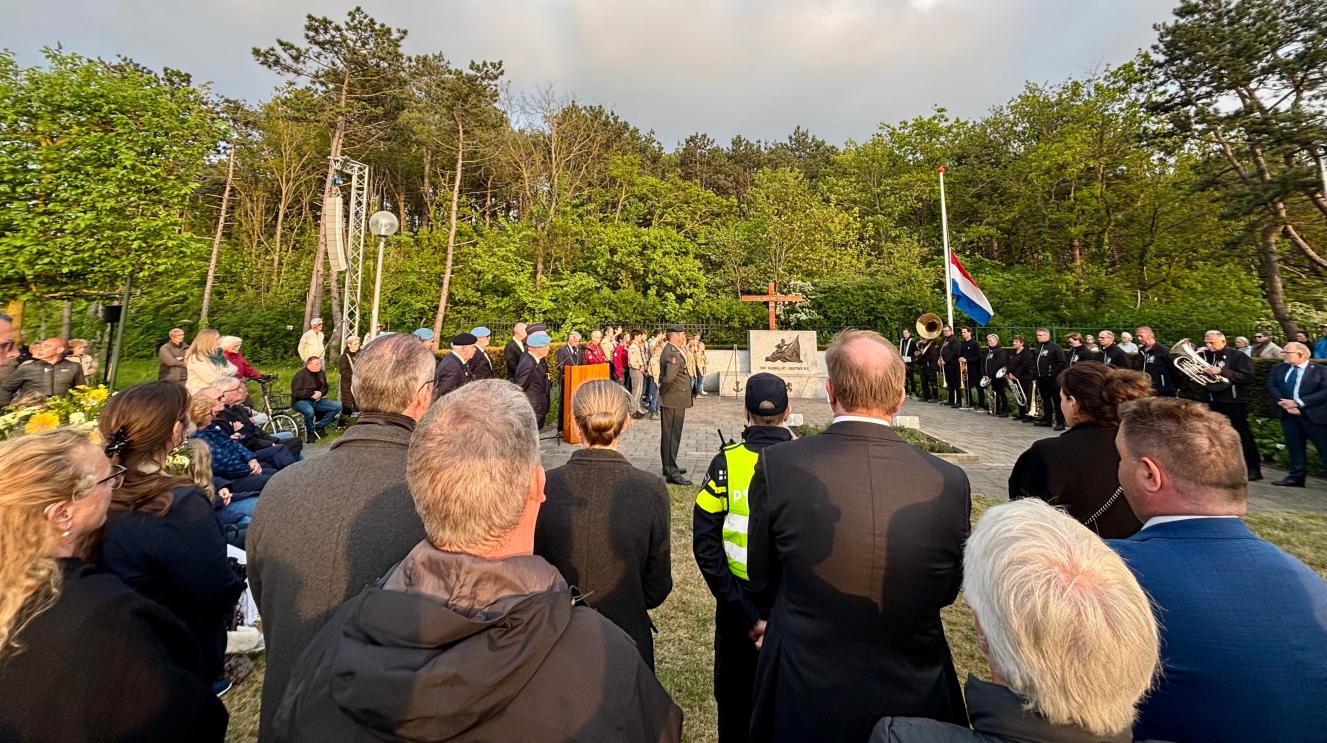 De herdenking op 4 mei.
