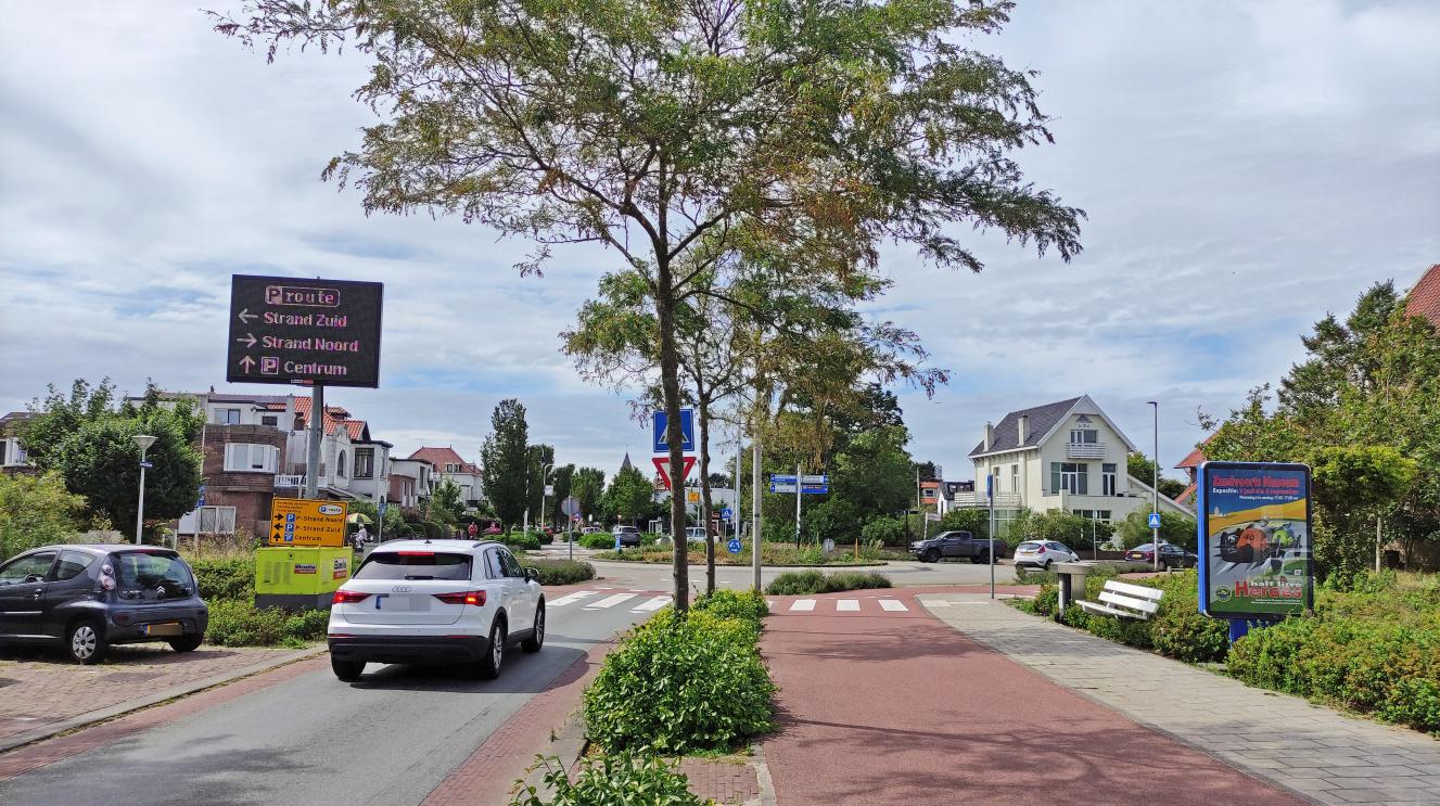 Verkeersbord Zandvoort