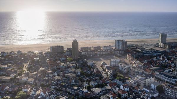 Luchtfoto van Zandvoort