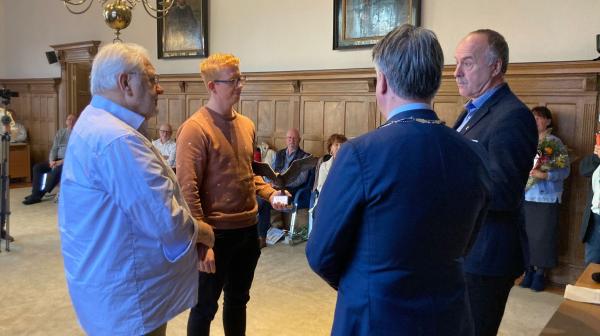 Uitreiking van de Burgemeester Niek Meijer Vrijwilligersprijs 2022