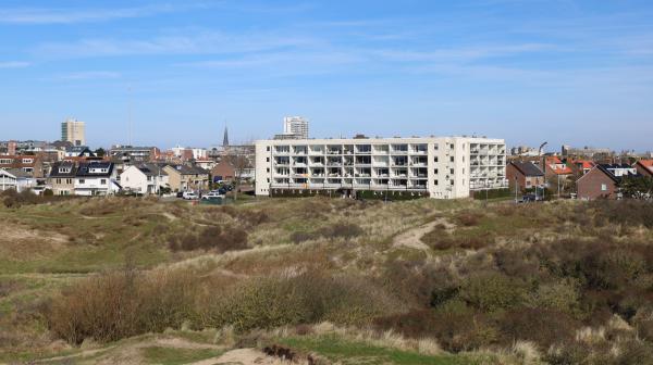 Duinen en appartementen in Zandvoort